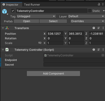 Telemetry Controller
