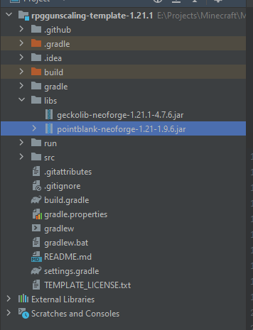 Neoforge Project Structure