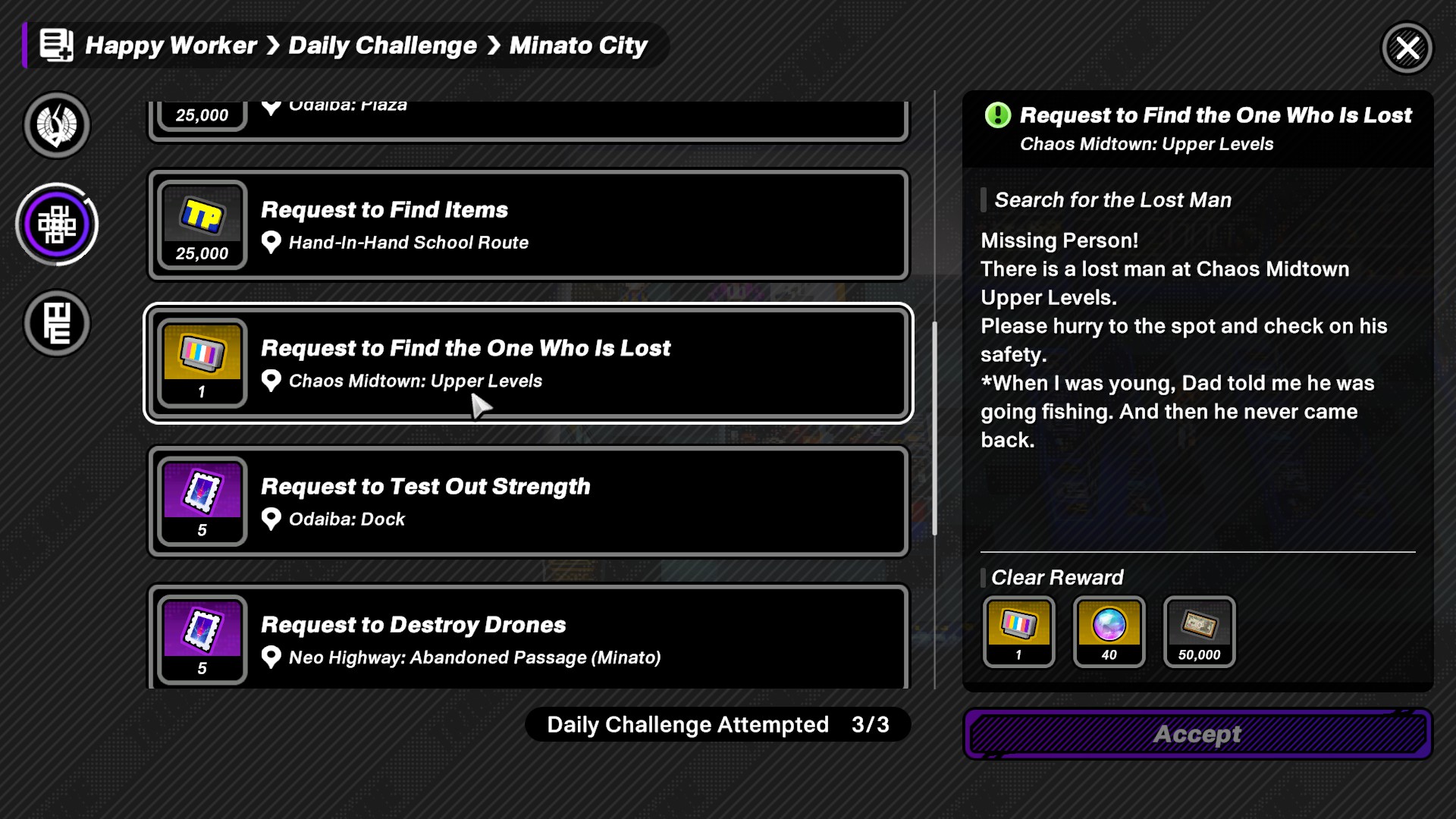 Tribe Nine Daily Challenge