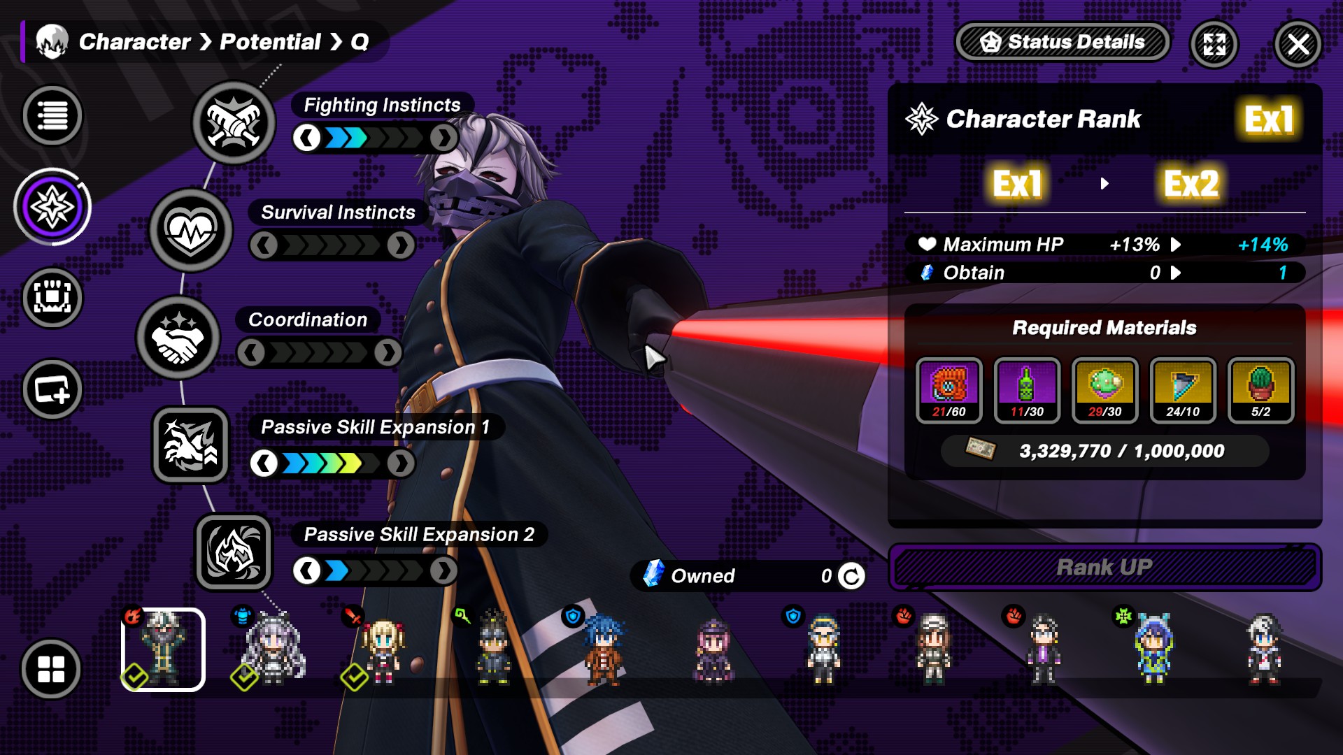 Tribe Nine Potential System